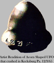 Acorn-shaped Kecksburg Object