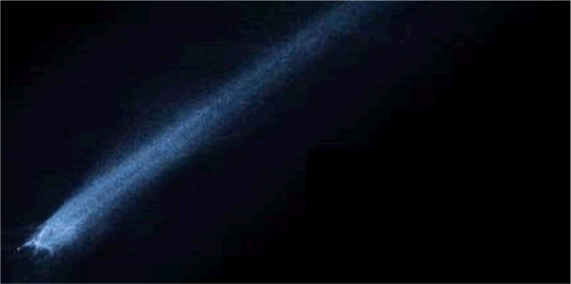 Hubble Space Telescope UFO